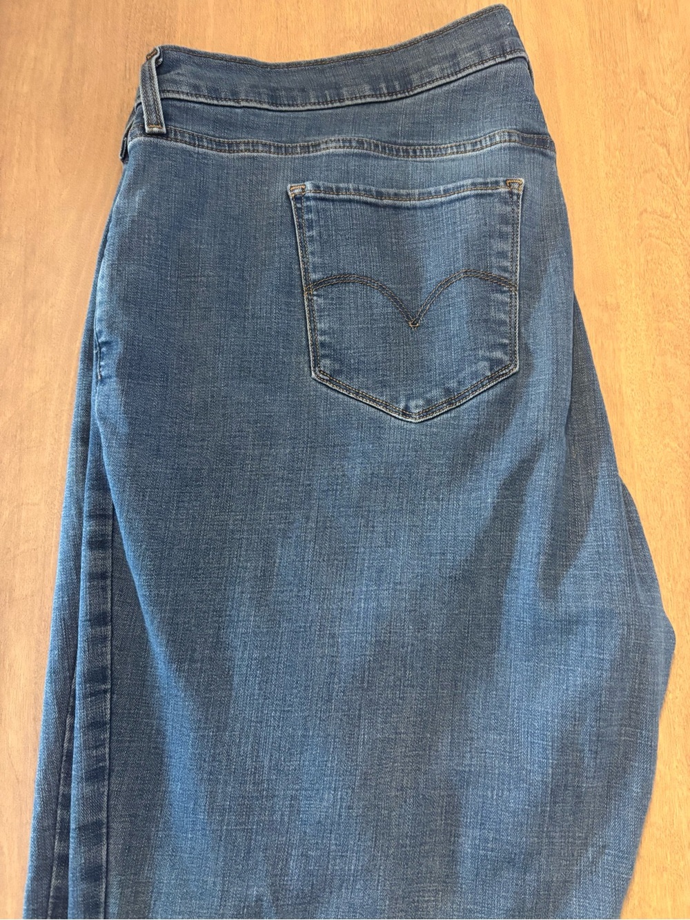 Levi's Dark Blue Flare Jeans